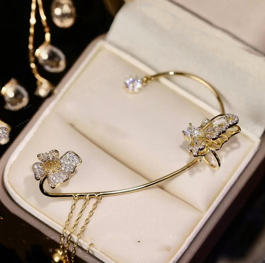Butterfly Ear Cuffs Earrings