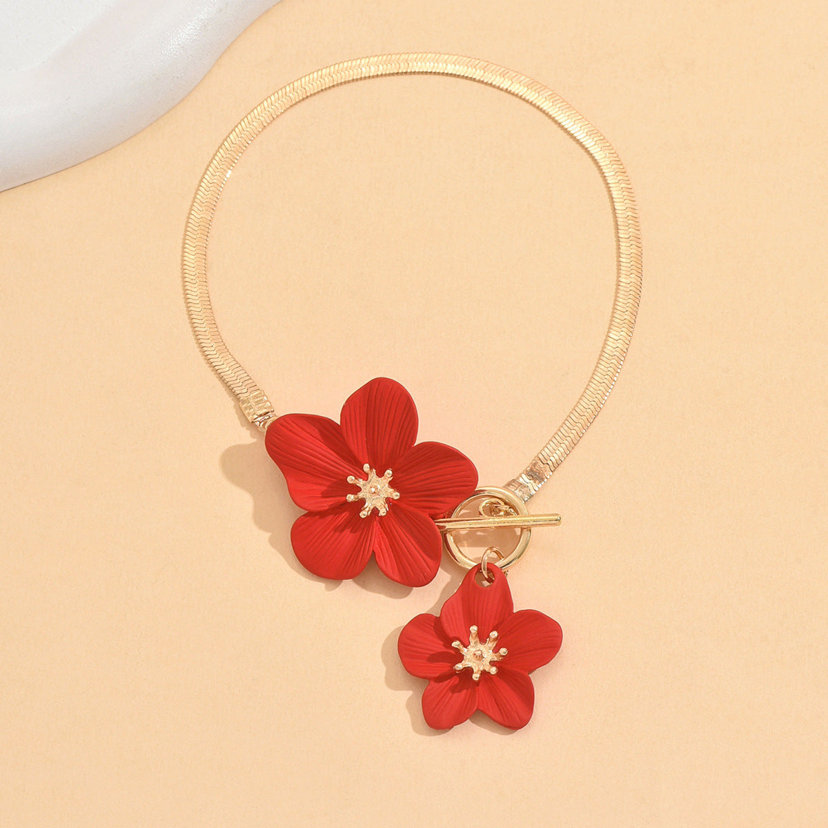 Flowers Anklet OT Buckle