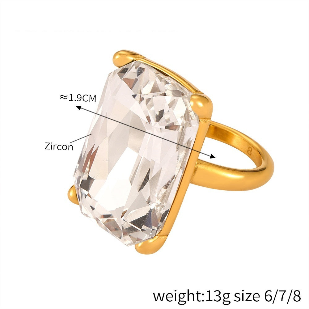 Zircon Design Ring