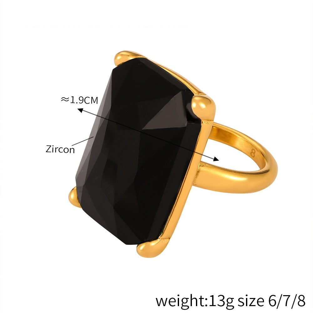 Zircon Design Ring