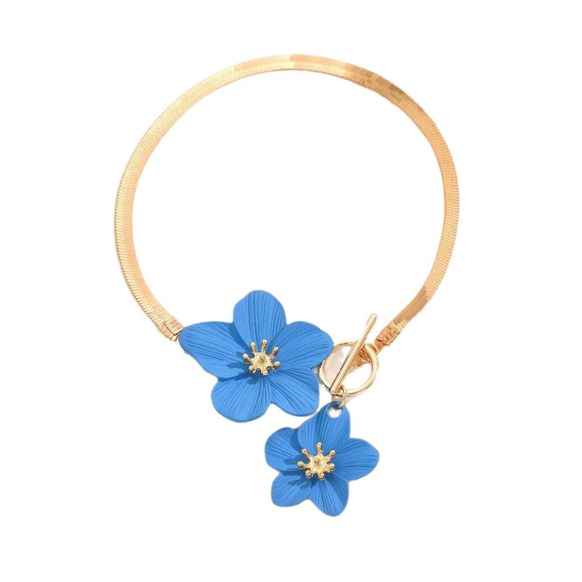Flowers Anklet OT Buckle