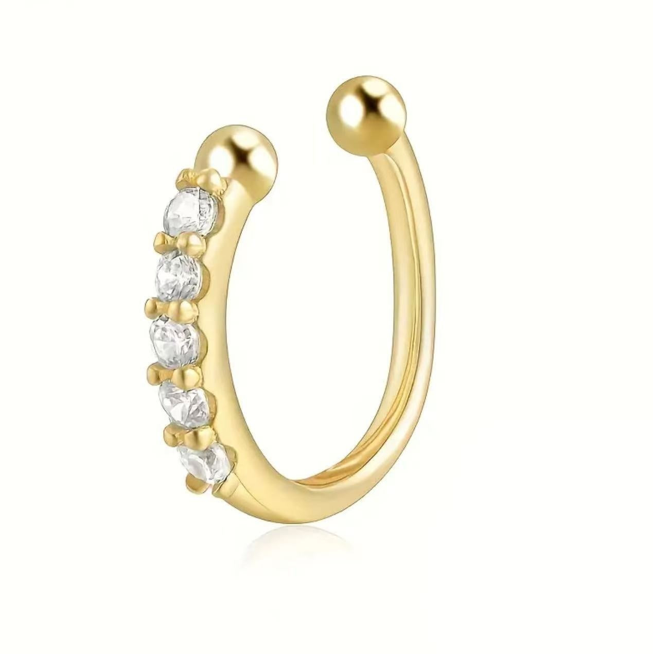 Nose Ring Earless Earrings