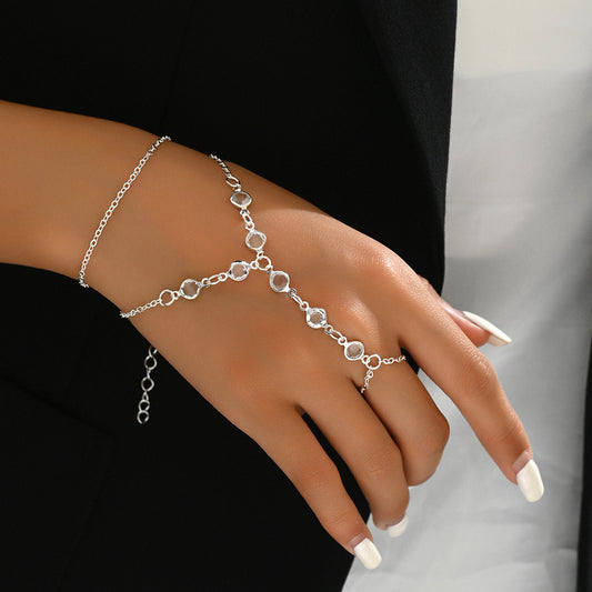 Bracelet Ring Crystal Luxury