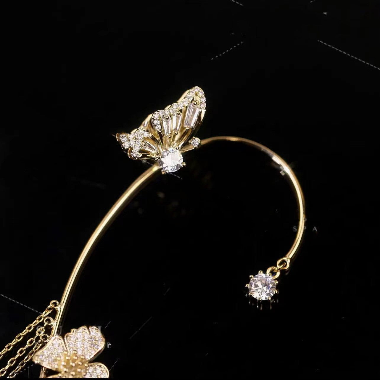 Butterfly Ear Cuffs Earrings
